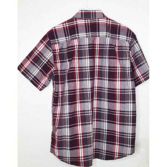 Carhartt Size M Men's Plaid Short Sleeve Shirt - Picture 2 of 4